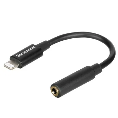 saramonic 3.5mm Female TRRS to Lightning Adapter Cable